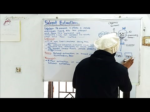 Solvent Extraction || Definition, procedure, Example etc | #Solventextraction