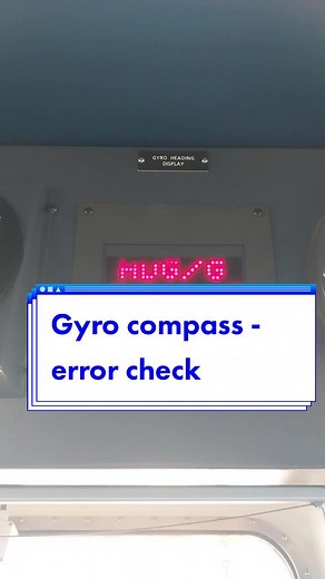 Quick Guide: Gyro Compass Error Check