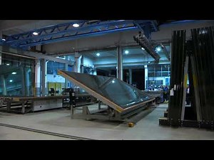Crane Loading System for Glass Sheet - Macotec