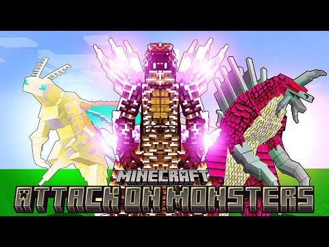 Attack on monsters addon new update!?! | Minecraft | download link | Zhasian