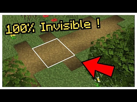 Comment faire des blocs traversables sur Minecraft ! (Version Java)