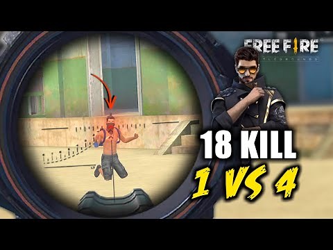 Back with Cupid Scar Solo vs Squad Ajjubhai OverPower Gameplay - Garena Free Fire