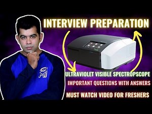 UV-SPECROSCOPE IMP QUESTIONS WITH ANSWER I QC INTERVIEW PREPARATION I HINDI