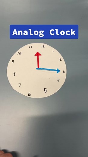 Learn to Read an Analog Clock