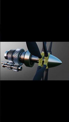 Contra Rotating Coaxial Propeller Drive | Advanced Propulsion System Explained | CAD 3D Design