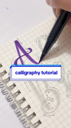 Basic Calligraphy A to Z Tutorial