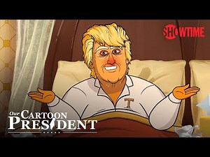 'COVID-Positive Cartoon Trump Watches the VP Debate' Ep. 314 | Our Cartoon President | SHOWTIME