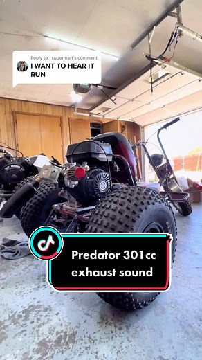 Predator 301cc Exhaust Sound Review
