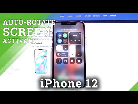How to Turn On Auto Rotate Screen in iPhone 12 – Disable Reorient Screen