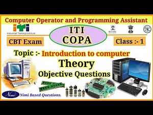 COPA Question Answer | iti copa theory important questions | iti copa exam question paper 2023 #copa