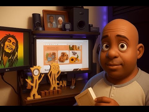 ✂️🪚 Scroll Saw Small Sign Project 🪚✂️