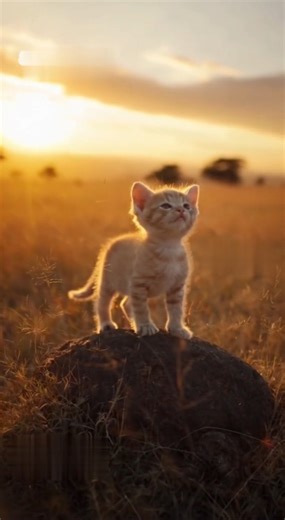 11 reactions | Un pequeño gatito cree que es el rey de la selva... hasta que intenta rugir . #gatito #videosgraciosos #tiernos #viral #animales | The Split Screen | Facebook