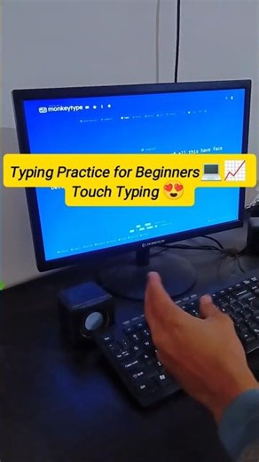 Touch Typing Practice for Beginners | Improve Speed & Accuracy Daily📈💻😍