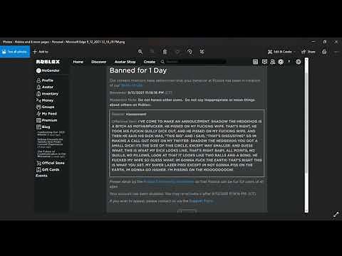 Using inspect element to get your roblox account unbanned
