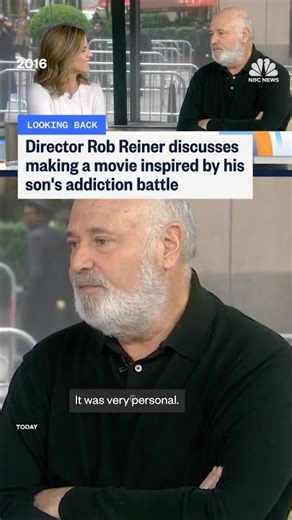 Director Rob Reiner discusses making a movie inspired by his son's addition battle