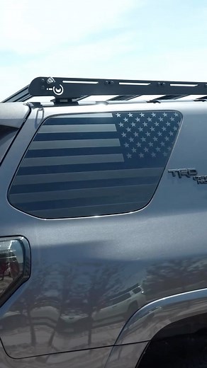 34K views · 55 reactions | Rear quarter window decals ready to ship! ⚡️ We have tons of different flag and decal options IN STOCK! | 4Runner Lifestyle | Facebook