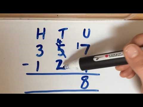 Subtraction Strategies: The written method or 'chimney sums'