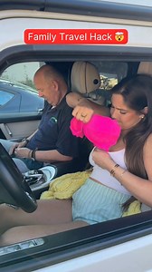 You have to try this simple travel hack on your next family vacation! 😱 Would you try this? #funny #comedy #travel #hack | Jamie and Blake