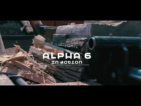 The Timberwolf Alpha 6 Log Splitter In Action