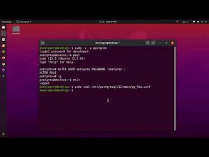 How to fix "could not connect to server: FATAL: password authentication failed postgres" on Ubuntu