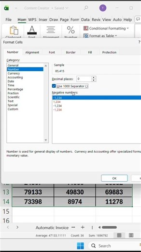 How to Add Comma After Every 1000 Digits in Excel | Easy Excel Trick