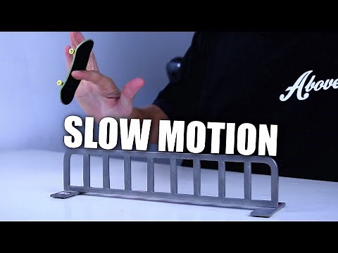 SUPER SLOW MOTION FINGERBOARD TRICKS