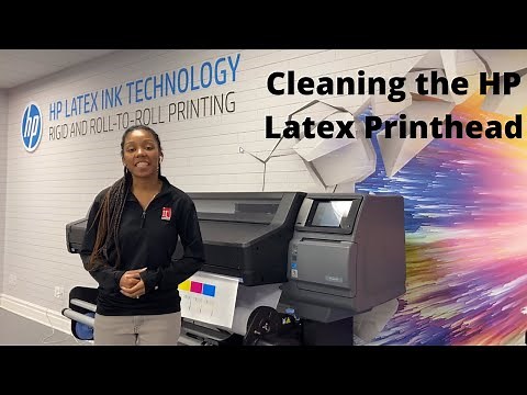 HP Latex - Cleaning the Printhead Nozzles