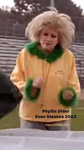 7.7K views · 132 reactions | Phyllis Diller in 2002 as Coach Korns on Even Stevens. She was 85 years old. #phyllisdiller #beingphyllis #2000sthrowback #sitcom #trackandfield #coach #polevault #comedy #legend #falselashes | The Phyllis Diller | Facebook