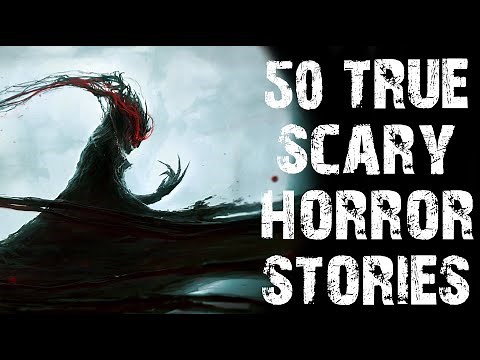 50 Scary Stories Told In The Dark | Mega Compilation | Disturbing Horror Stories To Fall Asleep To