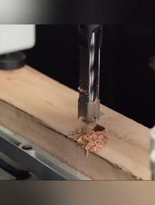 Woodworking Square Hole Drill Bits, Wood Mortising Chisel Set - Drill Bit and Chisel for Mortising Machines (1/4, 5/16, 3/8, 1/2, 9/16)