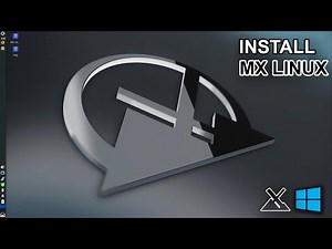 Install MX Linux On Separate Drive ( No USB Needed! ) | Dual Boot With Windows