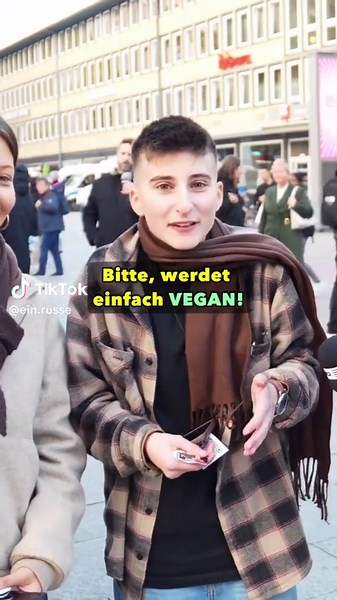 Außergewöhnliches Video über vegane Reaktionen