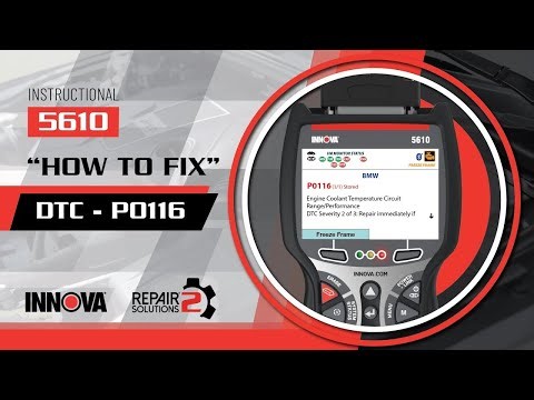 Innova How to Fix P0116 1999 BMW M3 Diagnostic Trouble Code