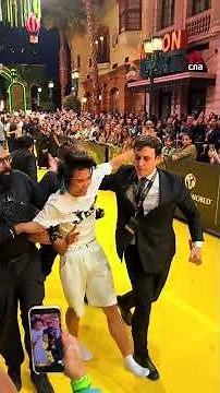 Man who rushed at Wicked star Ariana Grande in Singapore charged with public nuisance