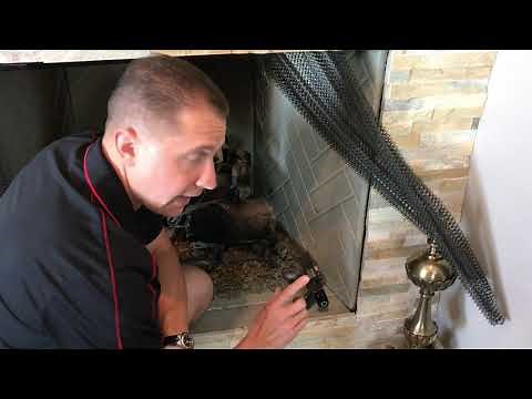 PILOT LIGHT PETERSON GAS LOG SET