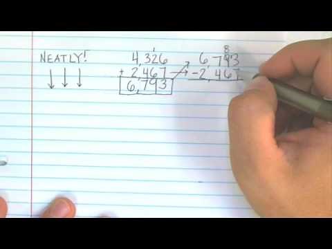 Adding 4-Digit Numbers