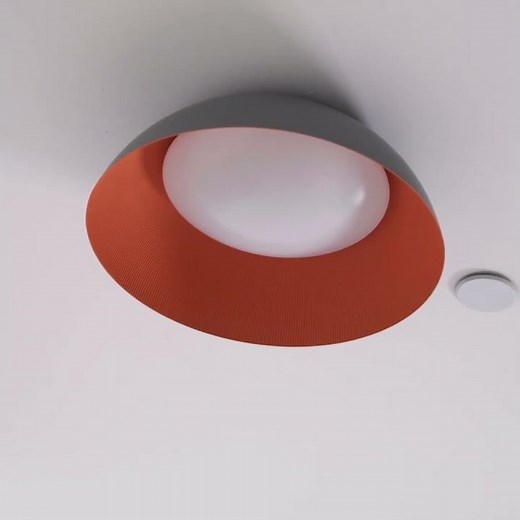 Lindby Juliven LED Ceiling Light – Striking Contrast, Warm Reflection