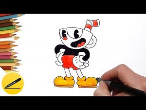 How to Draw Cuphead (Cuphead Game) Step by Step - Draw game characters