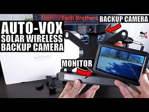 AUTO-VOX Solar Wireless Backup Camera REVIEW: Must-Have Gadget!