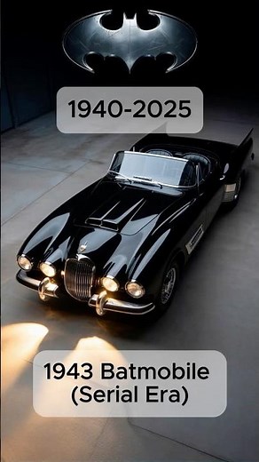 "EPIC Evolution of Batman's Batmobiles 1940–2025 Mind Blowing Transformation Through the Years!"