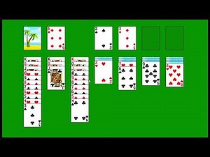 Solitaire - Classic Windows Game - Complete Playthrough