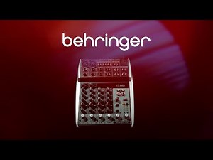 Behringer XENYX Q802USB USB Mixer | Gear4music demo