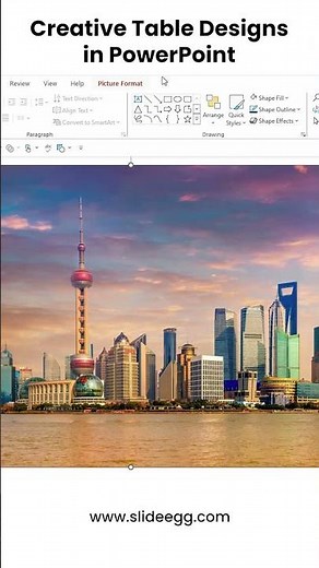 Creative Table Designs in PowerPoint Presentation