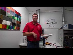 How to apply 2 powder coats - applying Polychem vein & clear coat