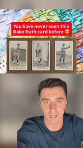 15K views · 2.2K reactions | Finding a 104-year-old Babe Ruth baseball card  . #yankees #baseball #mlb #baseballcards #tradingcards #rookiecards #topps | Trove Collectibles | Facebook