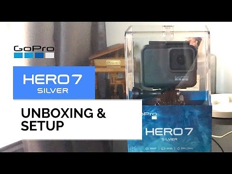GoPro HERO 7 SILVER UNBOXING & SETUP!