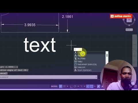 How to Add Vertical and Horizontal Text in AutoCAD drawing