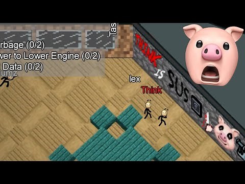 AMONG US NEW MAP + INVISIBLE PLAYER MOD w/ FGTeeV Fam