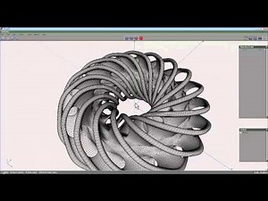 Wings 3D project - torus twist - by David Brinnen.