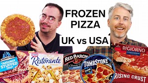338K views · 968 reactions | We're comparing frozen pepperoni pizzas from the most popular brands in the US and the UK. We'll take a close look at the differences in portion size, price, and nutrition of DiGiorno, Red Baron, Goodfella’s, and Chicago Town pizzas. This is "Food Wars." | Insider Food | Facebook
